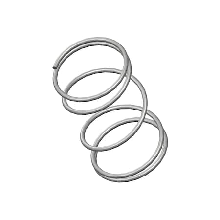 Approved Vendor Compression Spring, O= .453, L= .78, W= .026 R G509968235